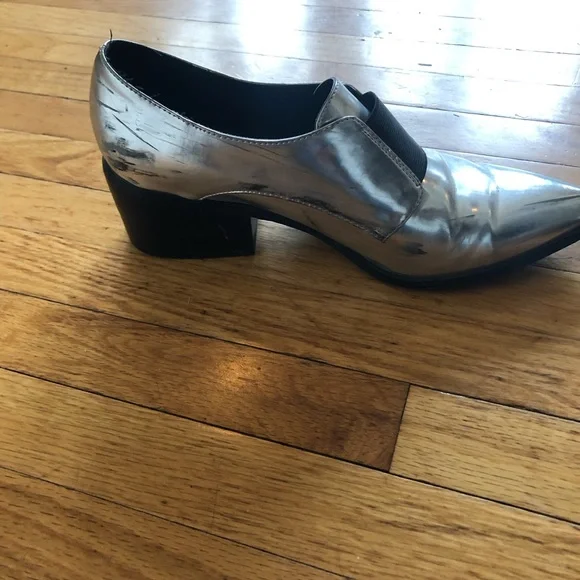 ASOS chrome heels - Picture 5 of 5